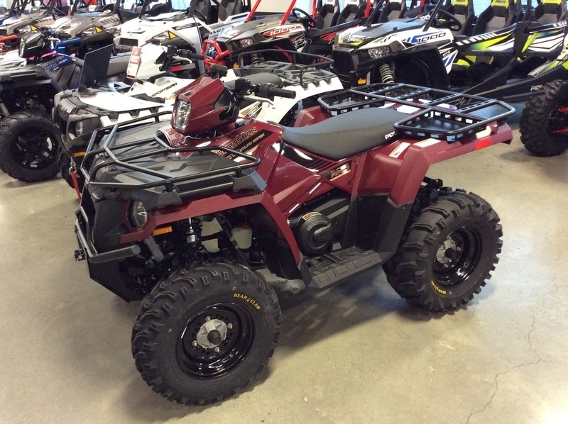 2017 Polaris Sportsman 570 EPS Utility Edition Maroon Metallic