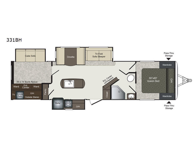 2017 Keystone Rv Laredo 331BH