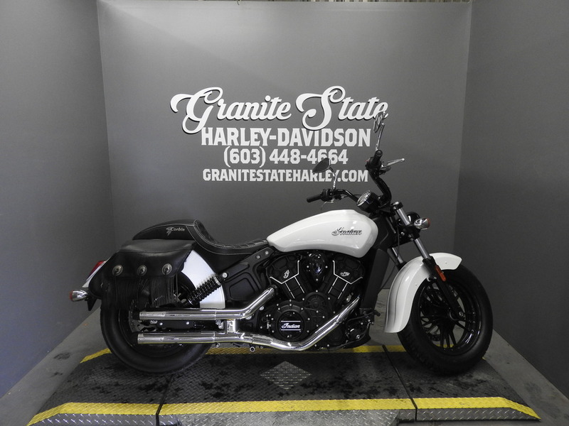 2016 Indian Motorcycle Scout Sixty Pearl White