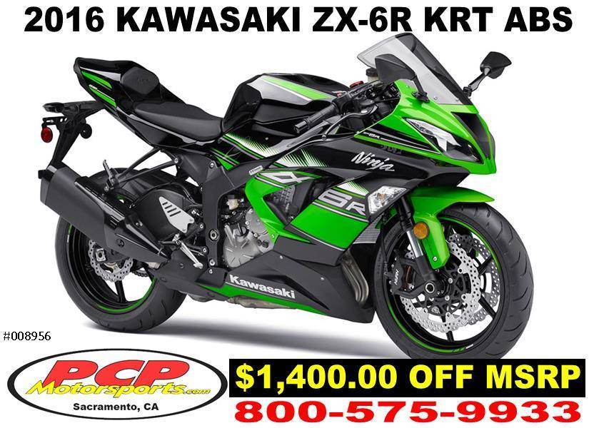 2016 Kawasaki Ninja ZX-6R ABS KRT Edition