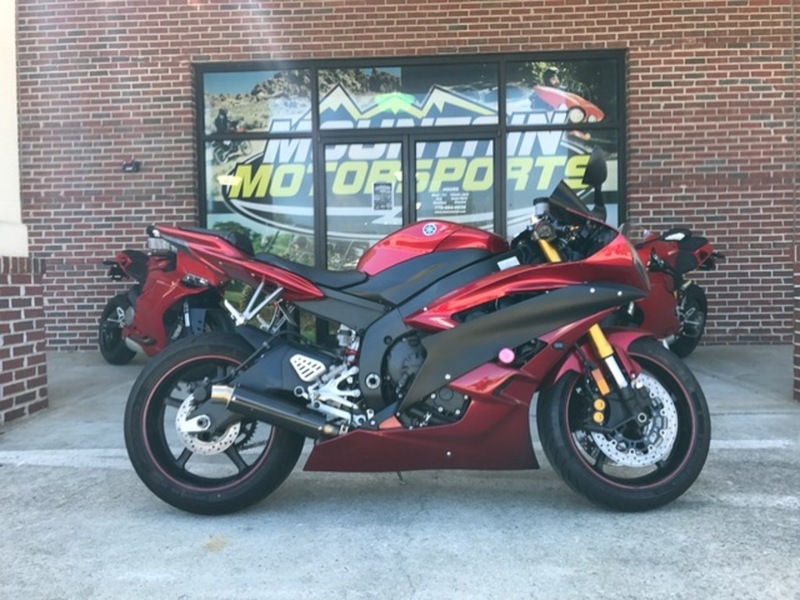 2007 Yamaha YZF-R6 Candy Red
