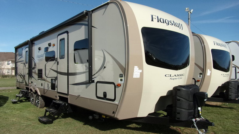 2018 Forest River Flagstaff Classic Super Lite Travel Trailers 831BHDS