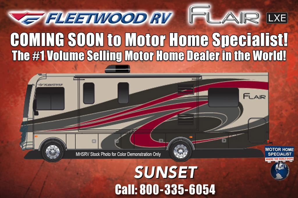 2018 Fleetwood Flair LXE 30U RV for Sale at MHSRV W/King, 2 A/C, Sat