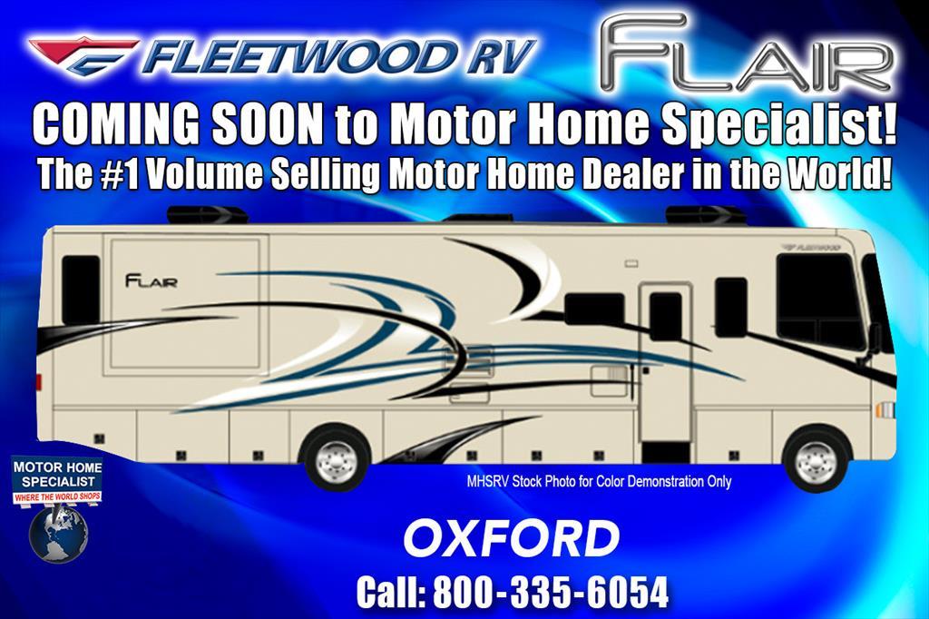 2018 Fleetwood Flair 31E Bunk Model for Sale at MHSRV 2 A/C, 5.5KW Gen