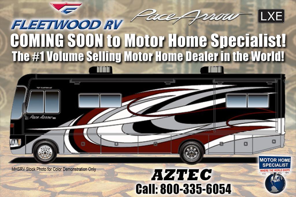 2018 Fleetwood Pace Arrow LXE 38K Bath & 1/2 RV for Sale @ MHSRV W/Kin