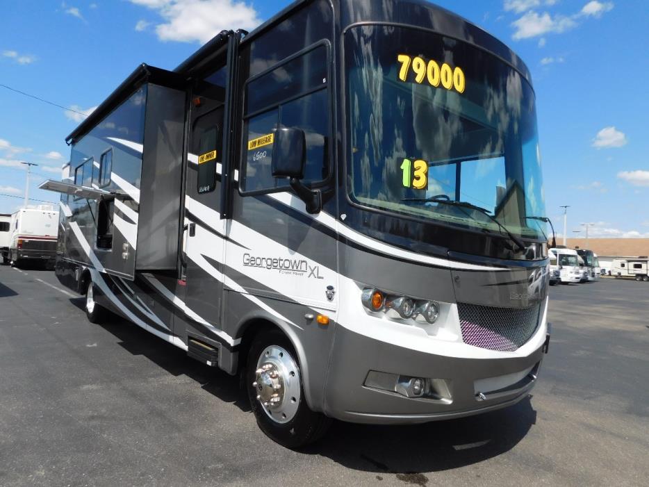 2013 Forest River GEORGETOWN 377 3 SLIDES FULL BODY PAINT 6544 MILES