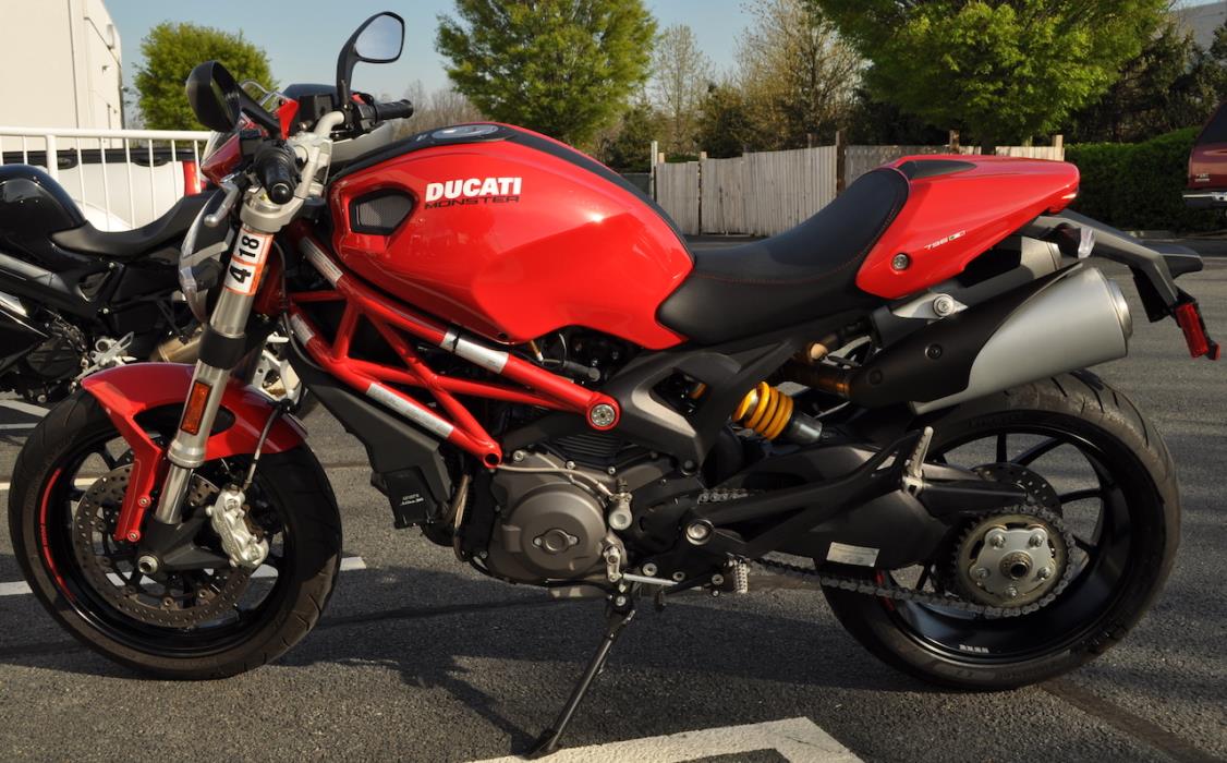 Ducati Monster 796 высокий водитель