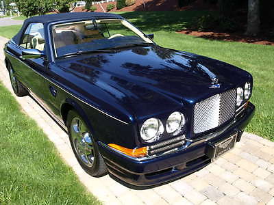 Bentley : Azure Base Convertible 2-Door 2001 blue bentley azure