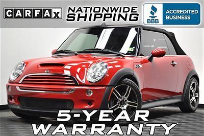 Mini : Cooper S Auto Auto Supercharged Convertible 5 Year Warranty Nationwide Shipping - CarFax
