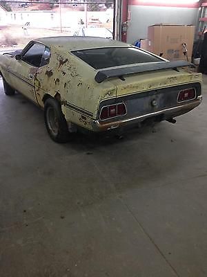 Ford : Mustang BOSS 351 AND MACH 1 1971 ford mustang boss 351 w original engine and 1971 mustang mach 1 351 2 cars