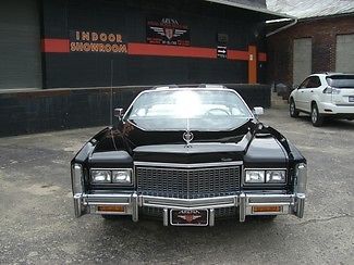 Cadillac : Eldorado CADDY 1976 black