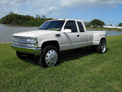 Chevrolet : Other 454 1995 chevrolet c 3500 custom lifted semi wheels 22.5 alcoa florida truck 454 v 8