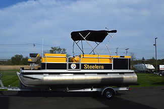 2004 Pittsburg Steelers  Godfrey Sweetwater 20ft Pontoon boat, Yam 70hp, trailer