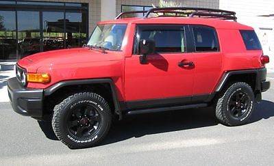 Toyota : FJ Cruiser 4x4 TRAIL TEAM SPECIAL EDITION 1 of only 2,500 2012 toyota fj cruiser trail teams special edition one of only 2 500 in red