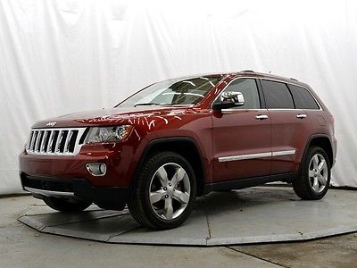 Jeep : Grand Cherokee Overland 4WD Overland 4X4 5.7L Hemi Nav Lthr Htd & AC Seats 20in Alloys Must See and Drive