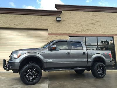 Ford : F-150 FX4 2011 ford f 150 fx 4 3.5 l ecoboost fuel rims pro comp lift rear camra tow