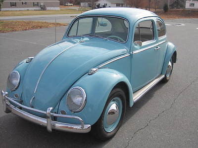 Volkswagen : Beetle - Classic Stock 1962 volkswagen beetle full off frame restoration show car quality will ship