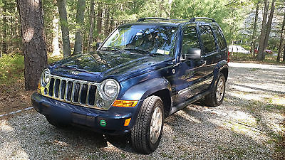 Jeep : Liberty Limited Sport Utility 4-Door Blue 2005 Jeep Liberty Limited Sport Utility 4-Door 3.7L with only 71k miles