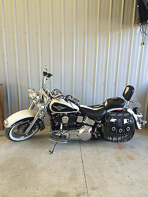 Harley-Davidson : Softail 1993 flstn harley davidson cow glide