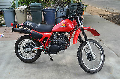 Honda : Other 1982 honda xl 250 r motorcycle 3965 miles