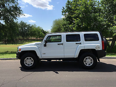 Hummer : H3 Luxury Edition 2006 hummer h 3 suv luxury edition moonroof leather chrome wheels excellent
