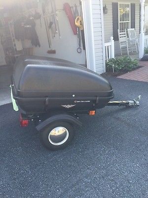 Motorcycle Trailer 2013 Haul Master Tag A Long Tow Behind Model 66771