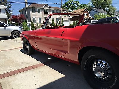 Ford : Mustang CONVERTIBLE 1968 mustang gt j code all number matching 302 standard high output