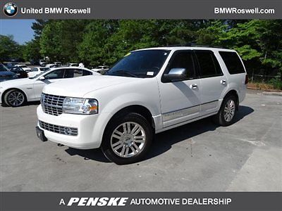 Lincoln : Navigator 2WD 4dr 2 wd 4 dr low miles suv automatic gasoline 5.4 l 8 cyl white