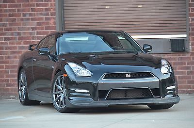 Nissan : GT-R Premium 2013 nissan gt r premium black 10 k miles r 888 tires stillen front lip one owner