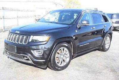 Jeep : Grand Cherokee 4WD Overland 2014 jeep grand cherokee 4 wd overland repairable salvage wrecked damaged fixable