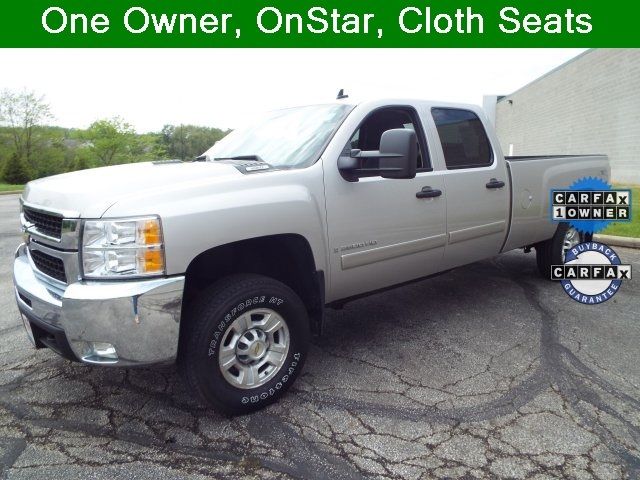Chevrolet : Silverado 2500 2500 hd crew cab 8 ft bed 4 x 4 6.0 l one owner clean carfax