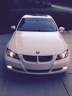 BMW : 3-Series 330I SEDAN 2006 bmw 330 i lady owned and driven near perfect condition white with tan leathe