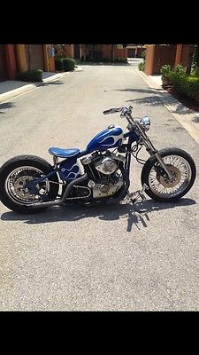 Harley-Davidson : Sportster 1979 harley custom sportster bobber iron head 1000 cc