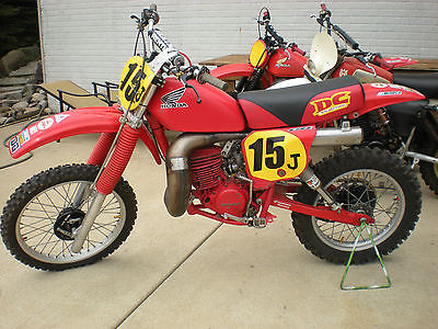 Honda : CR 1979 honda cr 250 r elsinore vintage motocross vmx ahrma red rocket