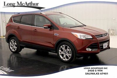Ford : Escape Titanium Navigation 4WD Heated leather AWD Certified Pre-Owned Nav All Wheel Drive Remote Start 1 Owner Sony Audio