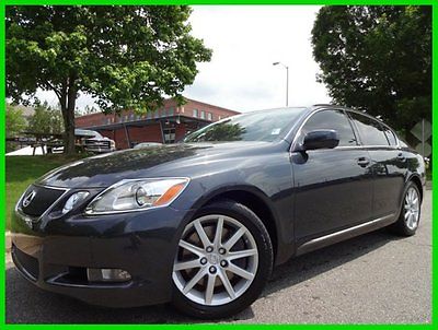 Lexus : GS 3 OWNERS CLEAN CARFAX WE FINANCE! 3.5 l heated cooled seats sunroof rear sunshade good tires 68 k miles clean