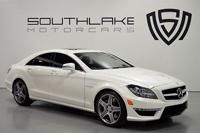 Mercedes-Benz : CLS-Class CLS63 AMG 2013 mb cls 63 amg coupe premium 1 package parktronic lane tracking package