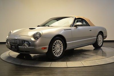 Ford : Thunderbird Deluxe 2004 ford thunderbird convertible automatic leather heated seats