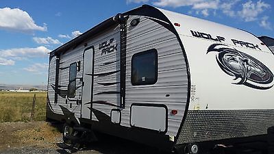 New Wolf Pack 23WP Travel Trailer Toy Hauler Shipping Anywhere in US or Canada