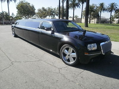 Chrysler : 300 Series Limo 2006 black 140 inch 5 th door chrysler 300 stretch limo for sale 1221