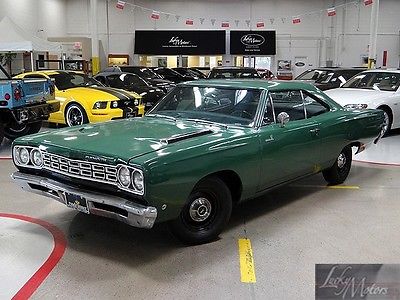 Plymouth : Road Runner Coupe 1968 plymouth road runner true road runner numbers matching