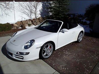 Porsche : 911 Carrera 4S All Wheel Drive 08 porsche convertible carrera 4 s 66260 miles 3.8 l awd manual leather tiptronic