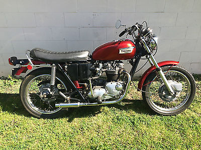 Triumph : Bonneville 1972 triumph bonneville t 120 r