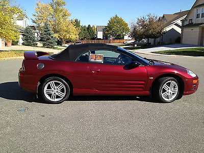 Mitsubishi : Eclipse GT Ultra Maroon Pearl Metallic, Leather Interior, V6, Low Milege, Alloy Wheels