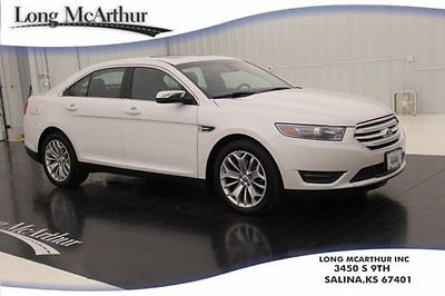Ford : Taurus Limited Certified Navigation Remote Start Moonroof 3.5 v 6 fwd nav rear camera sunroof heated cooled leather 1 owner 32 k low miles