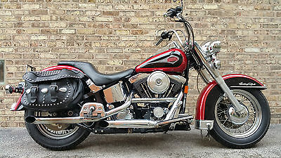 Harley-Davidson : Softail 1999 harley davidson heritage softail classic flstc super sharp