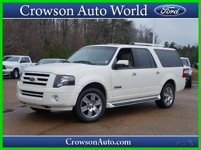 Ford : Expedition EXPEDITION EL LIMITED 2008 ford expedition limited loaded rear dvd htd leather nav moonroof backup cam