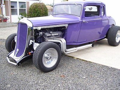 Dodge : Other Business Coupe 1933 dodge coupe 16000 miles 440 bored .40 over rwd automatic cloth vinyl seats