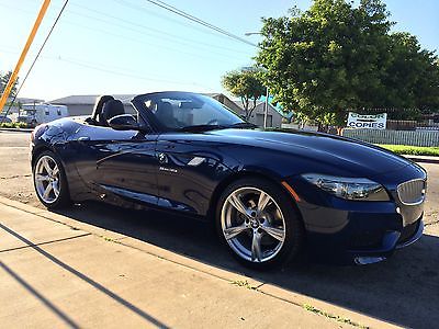 BMW : Z4 sDrive35i Convertible 2-Door 2009 bmw z 4 sdrive 35 i hardtop convertible deepsea blue twin turbo dct fully load
