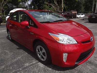 Toyota : Prius 5dr Hatchback Five 2012 prius package 5 premium leather power heated seat navi camera 1 owner wow